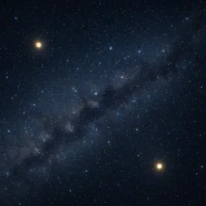 Hvězdná obloha ze dne 28.5.2024 místo praha strašnice. Ne text. Víc hvězd planet