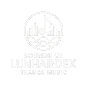 hudebni logo s napisem Sounds of Lunhardex Trance Music