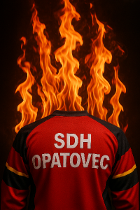 Plameny podle dresu SDH Opatovec
