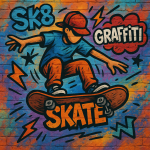 Skate graffiti