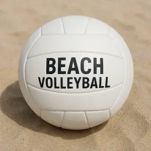 BEACH VOLEJBALOVÝ MÍČ BÍLÝ