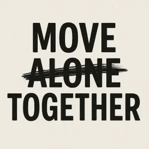 Vytvoř mi prosím nápis:MOVEALONE TOGETHERslovo ALONE prosím přeškrtni celé aby ten škrtanec klidně přesahoval přes