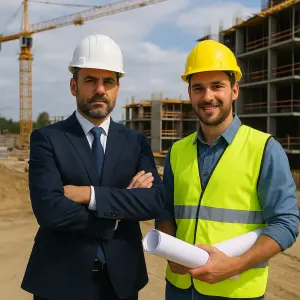 Chci aby tam bylo vidět že já jsem boss a vedoucí stavby na staveništi