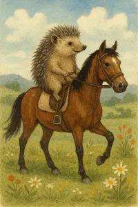 Jezek na koni