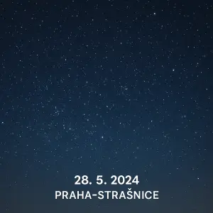 Hvězdách obloha ze dne 28.5.2024 místo praha strašnice