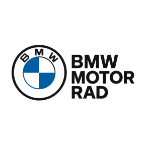 Udělej mi logo BMW motorrad BMW barvy a udělej to moderně