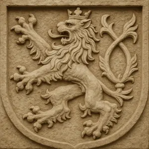 Reliéf českého Lva