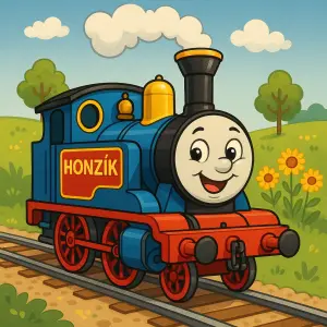 Veselá lokomotiva s jménem Honzík