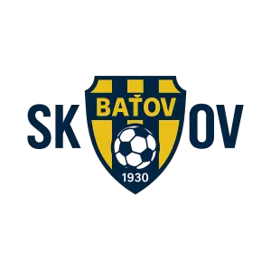 Nápis SK Baťov kombinovanÿ se znakem SK Baťov 1930