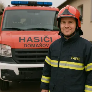 Hasiči DomašovHasišske autoPavel