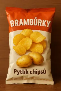 Bramburky potato pytlik chipsu