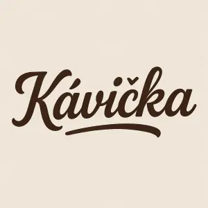 Nápis Kávička