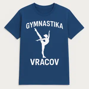 Vytvoř mi týmové třičko pro Gymnastiku Vracov