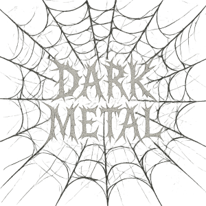Vygeneruj mi prosím pavučinu na styl dark metalu aby byla trošku průhledná za textem a působila dobře