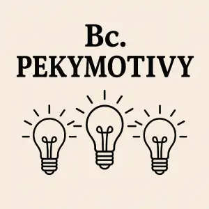 nápis - Bc. Pekymotivy žárovky