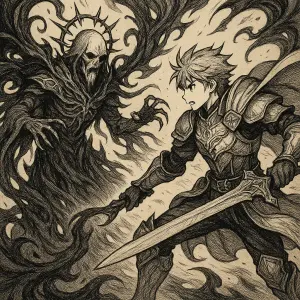 Path of exile videohrashaper bujující s elderemurban anime fineline art styl