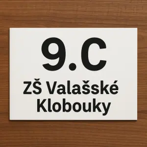 napís 9.C a ZŠ Valašské Klobouky