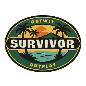 Logo ve stylu soutěže survivor