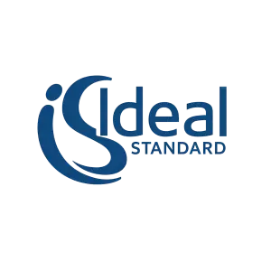 Chci logo firmy Ideal Standart a název k tobe a v modré světle barve