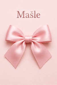 Baby pink Mašle