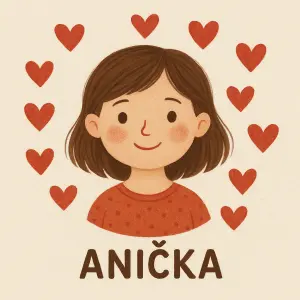 Anička srdce kolem