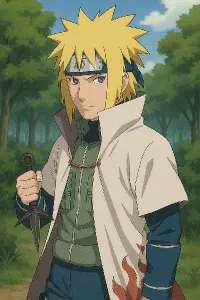 Namikaze Minato z Anime Naruto něco na tuto tématiku