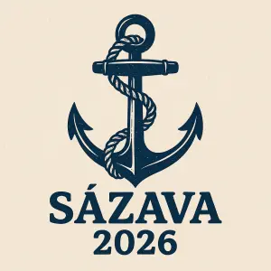KOTVA S LANEM A NÁPISEM SÁZAVA 2026
