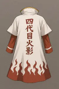 plášť čtvrtého hokage ze série Naruto