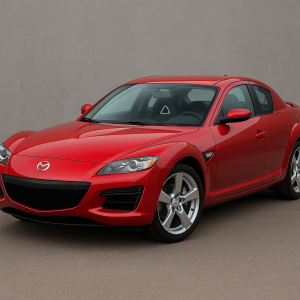Vygeneruj Mazdu RX8 v velocity red barve