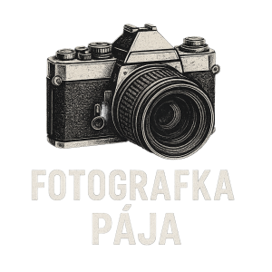 Potisk na tričko Fotoaparát plus popis fotografka Pája
