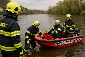 Hasiči na Berounce