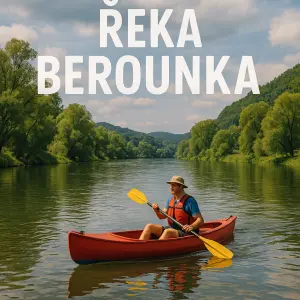 Řeka Berounka název, loď, vodáctví