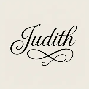 chci do prostřed napsat ozdobným písmem Judith
