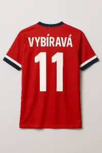 Mělo by to vypadat jako fotbalový dres s číslem 11 a jménem Vybíravá