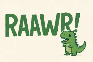 Chci napis raaawr ?