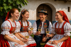 Chceme folklor, víno, Morava.