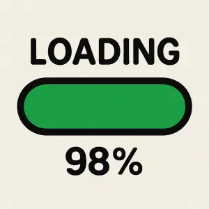 LOADING98% OBLÝ TVAROBRYS ČERNÝ, VÝPLŇ ZELENÁ