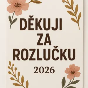 Chci něco na památku pro kamarády, kteří mi pořádají rozlučku. Bude to v roce 2026