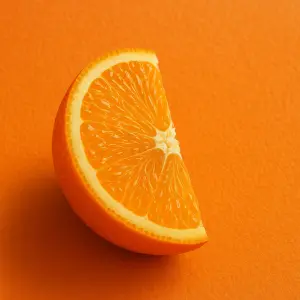 Poloviční Platek pomeranče oranzovy