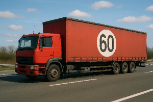 Kamion a číslo 60