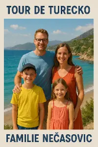 Tour de Turecko familly Nečasovic