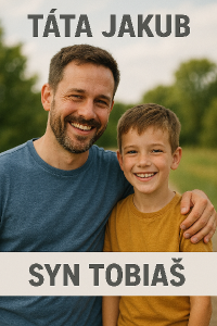 Udělej mi něco co bude vystihovat tátu jakuba a syna tobiáše