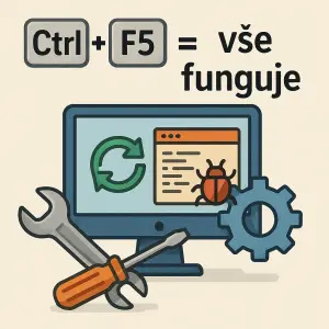 Ctrl F5 = vše fuguje. K tomu nějaký obraz co by se hodil na opravu softwaru