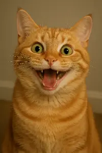 Vtipná kočka