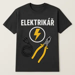 pracovní triko elektrikář