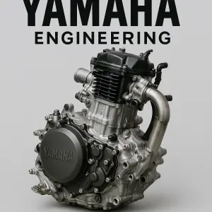 A napis Yamaha engyniring (ale spisovně správně nebo něco tak) s motorem který je v Yamaha yzf 450 2017 ale aby Yamnápis