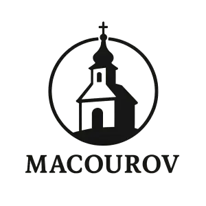 Chci tam logo kapličky a pod tím Macourov … mas tam chybu v textu
