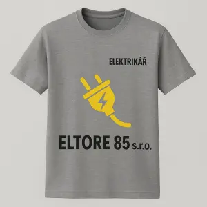 pracovní triko elektrikář , firma ELTORE 85 s.r.o.