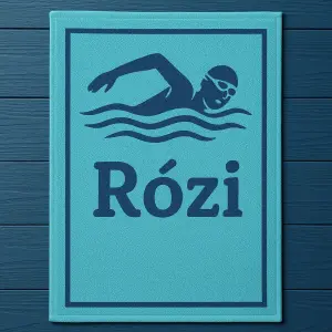 Ručník pro bazénové plavce se jménem Rózi