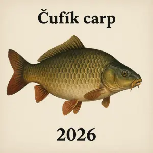 Čufík Carp 2026. Obrázek kapra
